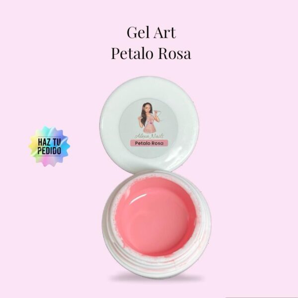 Gel Art - Pétalo Rosa