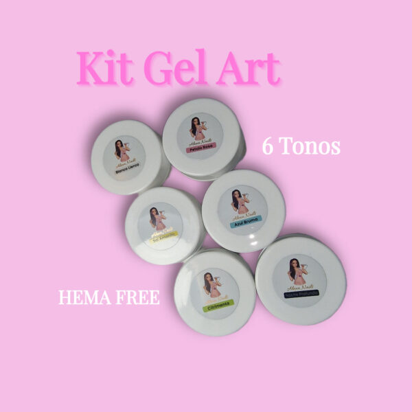 Set Gel Artistico uñas