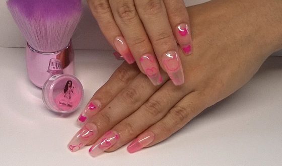 Uñas semipermanente nail art Alexanails